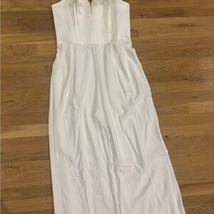 NEW Amanda Uprichard - Elegant White Strapless Women’s Jumpsuit